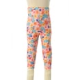 thumbnail image 3 of Zaldita Kids Girls Cartoon Print Leggings Tights Colorful Stretchy Yoga Pants Active Wear Colorful Floral 140, 3 of 7