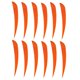 thumbnail image 5 of Flecha Fletching Tiro con arco Flecha Plumas, 5 of 9