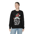 thumbnail image 6 of German teacher Elf Unisex Sweatshirt, S-2XL Christmas Holidays Xmas Elves, 6 of 9