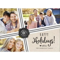 Holiday Seal - Standard Holiday Card