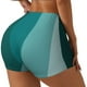 thumbnail image 1 of Fotbe Teal Color Shorts Sin Costuras – Shorts Deportivos de Cintura Alta para Mujer, Elásticos para Gimnasio, Yoga, Running o Ciclismo-Medium, 1 of 8