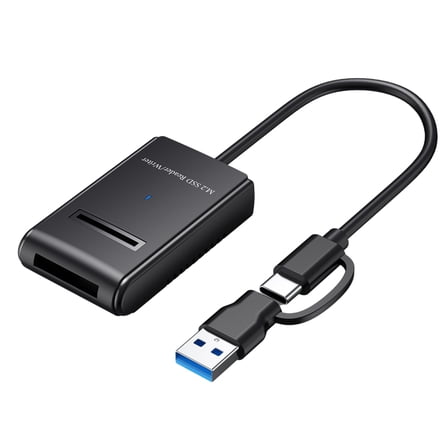 M.2 Mobile Hard Disk Easy Drive Line NVMe Protocol Computer Type-C3.2 External M2 Solid State Hard Disk Reading