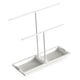 thumbnail image 2 of Colgador de paños para platos Estante para paños de cocina Soporte para esponja Compacto Mantenga la encimera ordenada y organizada Fregadero, 2 of 9