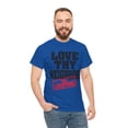 thumbnail image 3 of DJH Apparel | Love Thy Neighbor: No Exceptions Christian Unisex Cotton Tee, 3 of 8