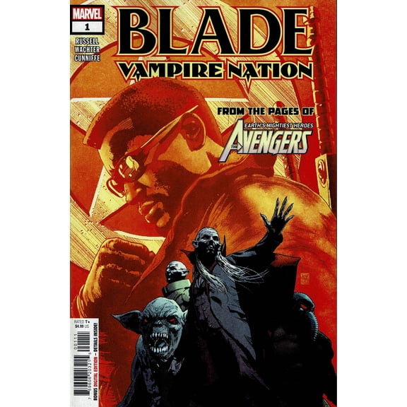 Blade: Vampire Nation #1 VF ; Marvel Comic Book