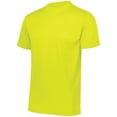 thumbnail image 2 of Augusta Sportswear  NexGen Polyester Wicking Adult T-Shirt, Safety Yellow - 4XL, 2 of 2