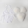 thumbnail image 5 of Beachwear Set for Summer Leisure with Sleek Strapless Solid Design and Versatile Two-Piece Bikini Ensemble, 5 of 5