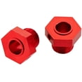 thumbnail image 2 of ARRMA AR330359 Wheel Hex Aluminum Red Nero 2 ARAC9441 Electric Car/Truck Option Parts, 2 of 3