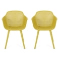 thumbnail image 7 of Yellow Outdoor Chair Set | Dining in the Open Air | Stylish and Stable Addition, 7 of 7