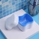 thumbnail image 1 of Caja de dentadura postiza de viaje para baño Ndcxsfigh contenedor de limpieza de dientes postizos, 1 of 9
