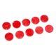 thumbnail image 2 of 10pcs Acetato Colgante de para Bricolaje Pendientes Collar Resultados - rojo, 2cm, 2 of 9