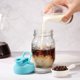 thumbnail image 5 of Mason Jar Lids AIEVE con tapa abatible, paquete de 4 unidades, reutilizables, boca normal, 5 of 7