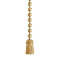 thumbnail image 2 of B&P Lamp® Antique Style "Tassel" Pull Chain, Antique Brass Finish, 2 of 2