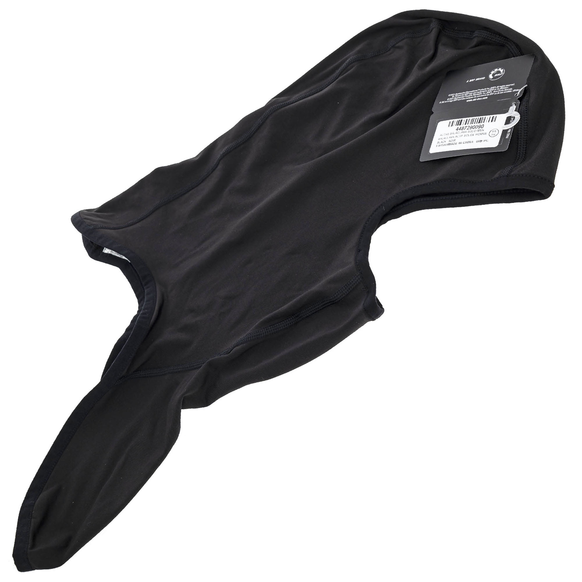Ski-Doo  Mens Active Balaclava Solid Snocross Moisture Wicking Breathable - Black - One 4487290090