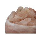 thumbnail image 3 of Natural Rock Crystal Filled Himalayan Salt Lamp Bowl 5.5 Inch, 3 of 4