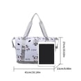 thumbnail image 5 of Travel Bag Overnight Bag Weekender Bag Gym Bag Large Capacity Fitness Bag, 5 of 20