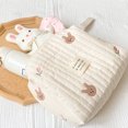 thumbnail image 4 of Bolsa de pañales acolchada de algodón para mamá forma de dibujos animados suave y cálida para fiesta infantil JShteea Para Estrenar, 4 of 8