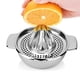 thumbnail image 4 of Exprimidor de limones de acero inoxidable Exprimidor de mano manual con recipiente para naranjas Limones Fruta, 4 of 5