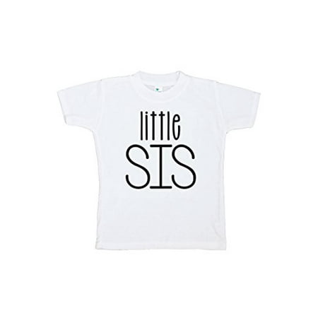 

7 ate 9 Apparel Girl s Little Sister T-Shirt 18 Months White