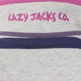 thumbnail image 3 of Lazy Jacks Boys/Girls Striped Quarter Zip Sweatshirt, 3 of 4