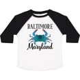 thumbnail image 3 of Inktastic Baltimore Maryland Vacation Blue Crab Boys or Girls Toddler T-Shirt, 3 of 5