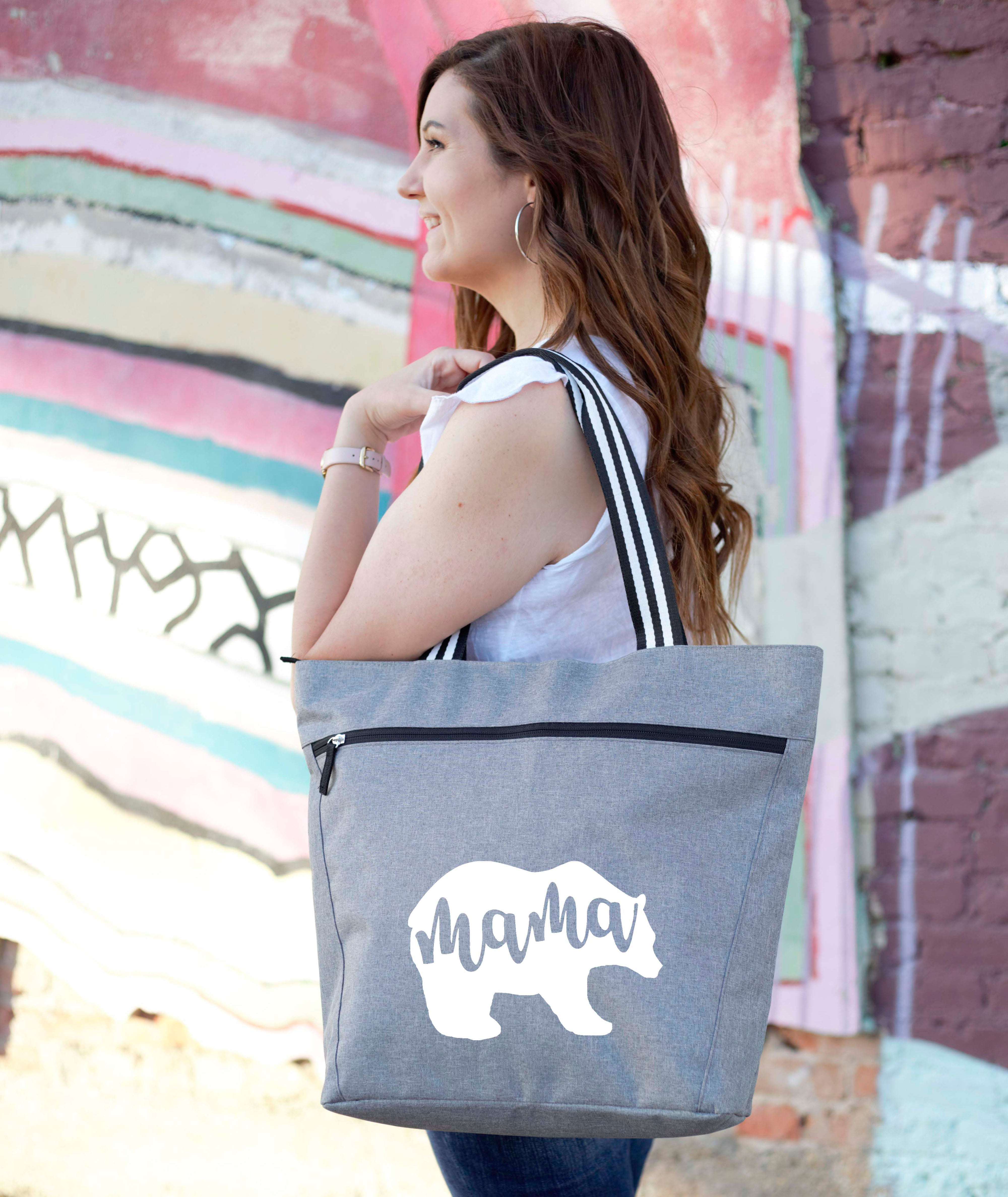 Mama Bear Tote Bag - Mommy Bag for Hospital - Mom Bags for Women, Maternity  Bags for Expecting Mamas, Presents for Birthday, Christmas, Mother's Day,  Gifts for Mom, Pregnancy Gift (Lexie) 