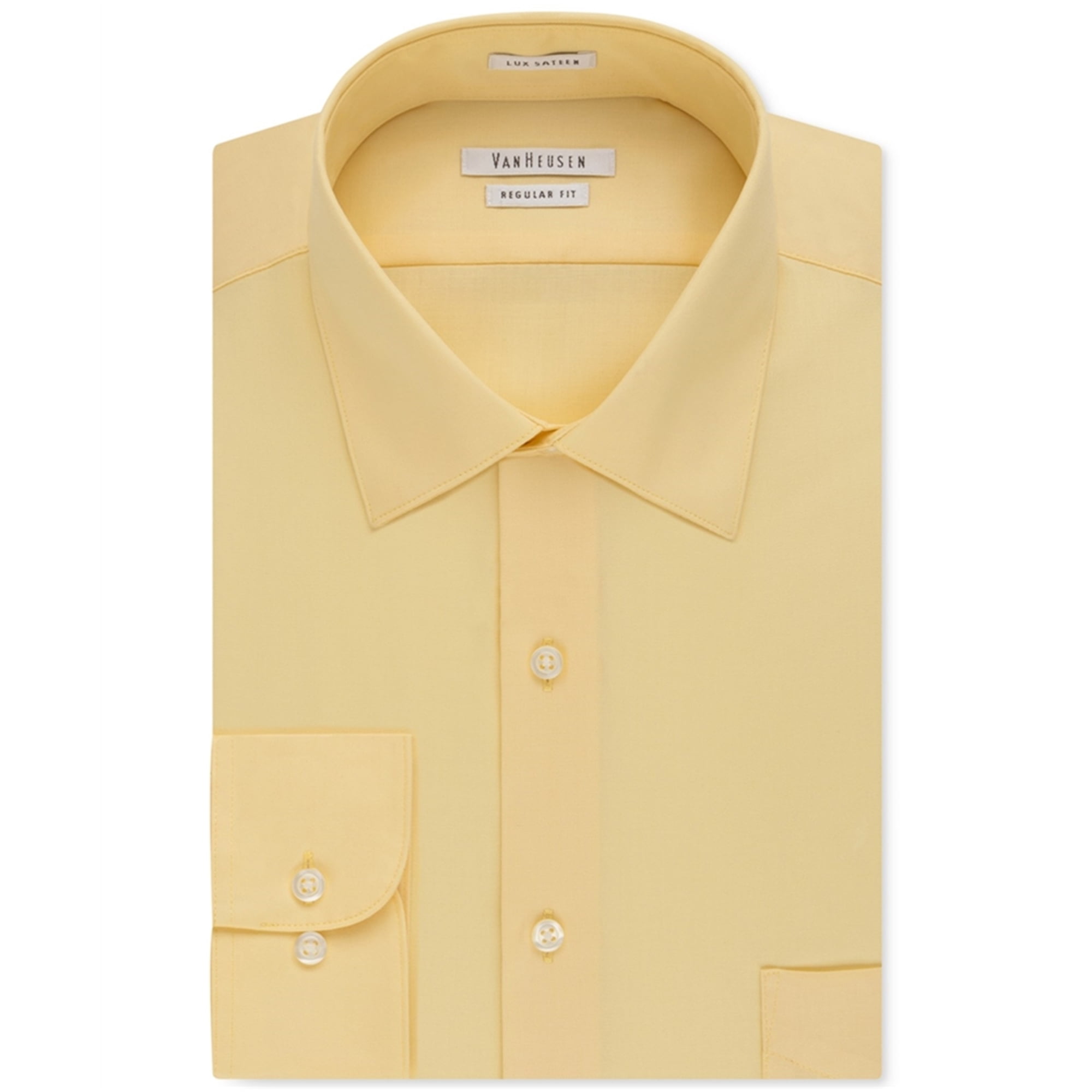 Van heusen yellow shirt Clearance