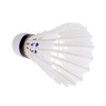 thumbnail image 1 of Prav Badminton Feather Shuttlecocks With Great Durability | White , Pack Of 12 , For Practice & Training, 1 of 2