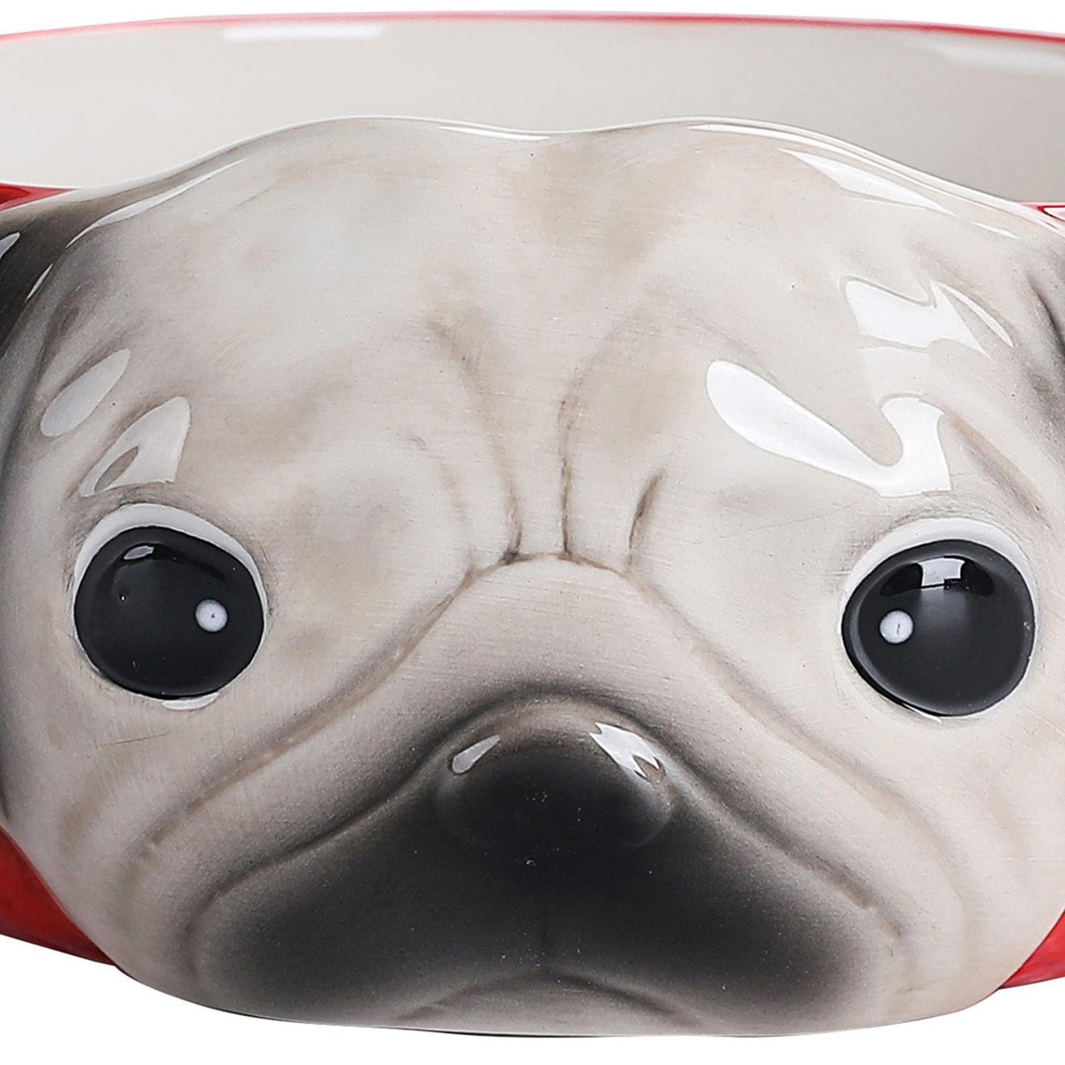 Holiday Time Pug Bowl
