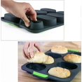 thumbnail image 3 of Set of 2 mini baguette baking trays, perforated non-stick tray, baking pan for loaves of bread, perfect baking of baguette bread, breadstick rolls wit, 3 of 4