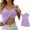 Light Purple, variant on TQWQT Womens Tank Tops with Built In Bra Shelf Bra Camisoles Adjustable Spaghetti Strap Tank Tops Yoga Workout Basic Cami Undershirts White L