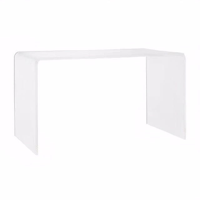 Toystoory Taburete acrílico transparente moderno, duradero y estable, fácil mantenimiento, taburete para cambiar zapatos para niños Decoración del hogar