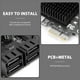 thumbnail image 1 of 3X 10 Puertos 3.0 una PCIe X1 Tarjeta de ExpansióN Adaptador PCI Express Convertidor SATA3 6G con Disipador de para, 1 of 8