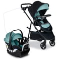 thumbnail image 1 of Britax Willow Brook S+ Baby Travel System, Infant Car Seat and Stroller Combo with Alpine Base, ClickTight Technology, SafeWash Insert and Cover, Jade Onyx, 1 of 5