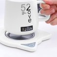 thumbnail image 3 of sous-Verre de Thermostat de Dessin anim, Chauffe-caf lectrique, Chauffe-Tasse caf, Plaque chauffante chauffante Intelligente Rechargeable pour caf, t, 3 of 5