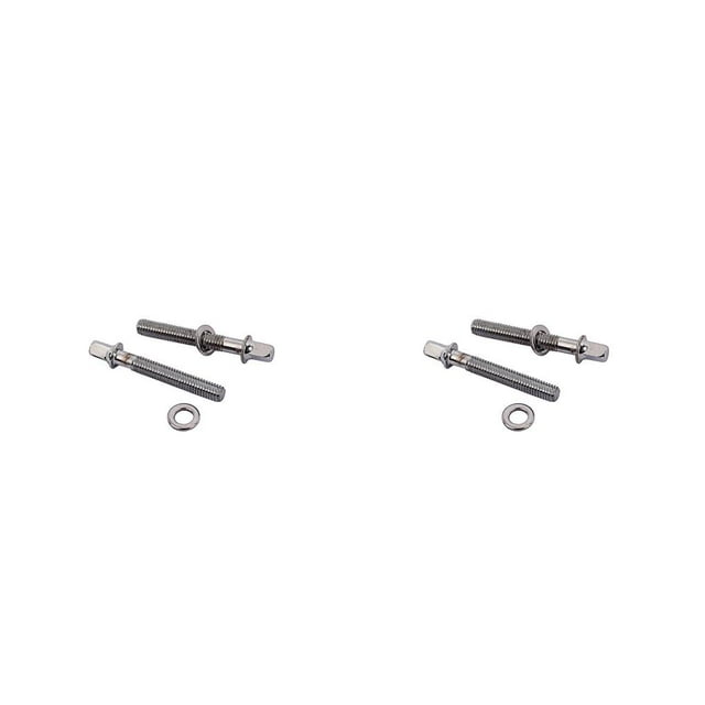 Redempat 2pcs Drum Set Screws Threaded Drums Mounting Screw Percussion Instrument Part As shown 50mm 2Set