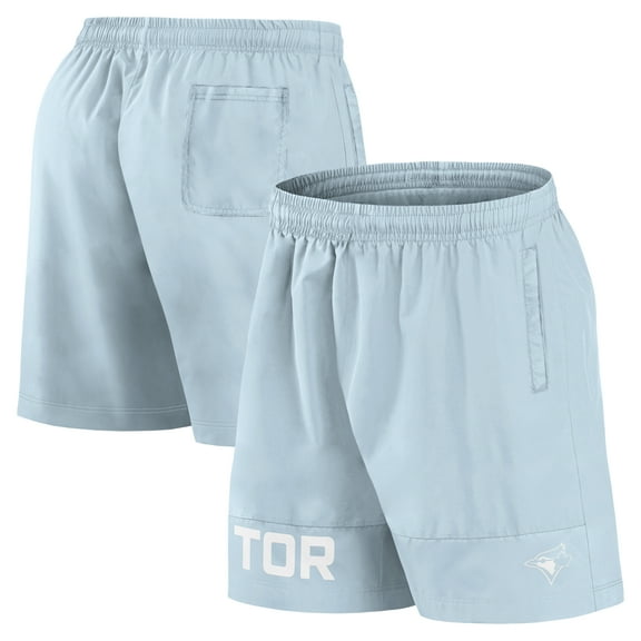 Men's Fanatics Light Blue Toronto Blue Jays Elements Swim Shorts