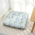 thumbnail image 2 of Beach-Inspired 24" Seashells Floor Seat Cushion Extra-Thick Meditation Pillow with Nautical Stitching for Adults & Teens, 2 of 4
