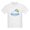 White, variant on CafePress - Sweet Cheeks (Clouds) Kids Light T Shirt - Light T-Shirt Kids XS-XL