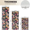 thumbnail image 4 of Pioneer Flower Floral Print Pattern Kitchen Rugs Sets Of 3,Kitchen Runner Rugs Non Skid Washable,Decorative Kitchen Floor Mats for Kitchen,Sink,Laundry,17"x30"+ 17"x47" + 17"x59", 4 of 6