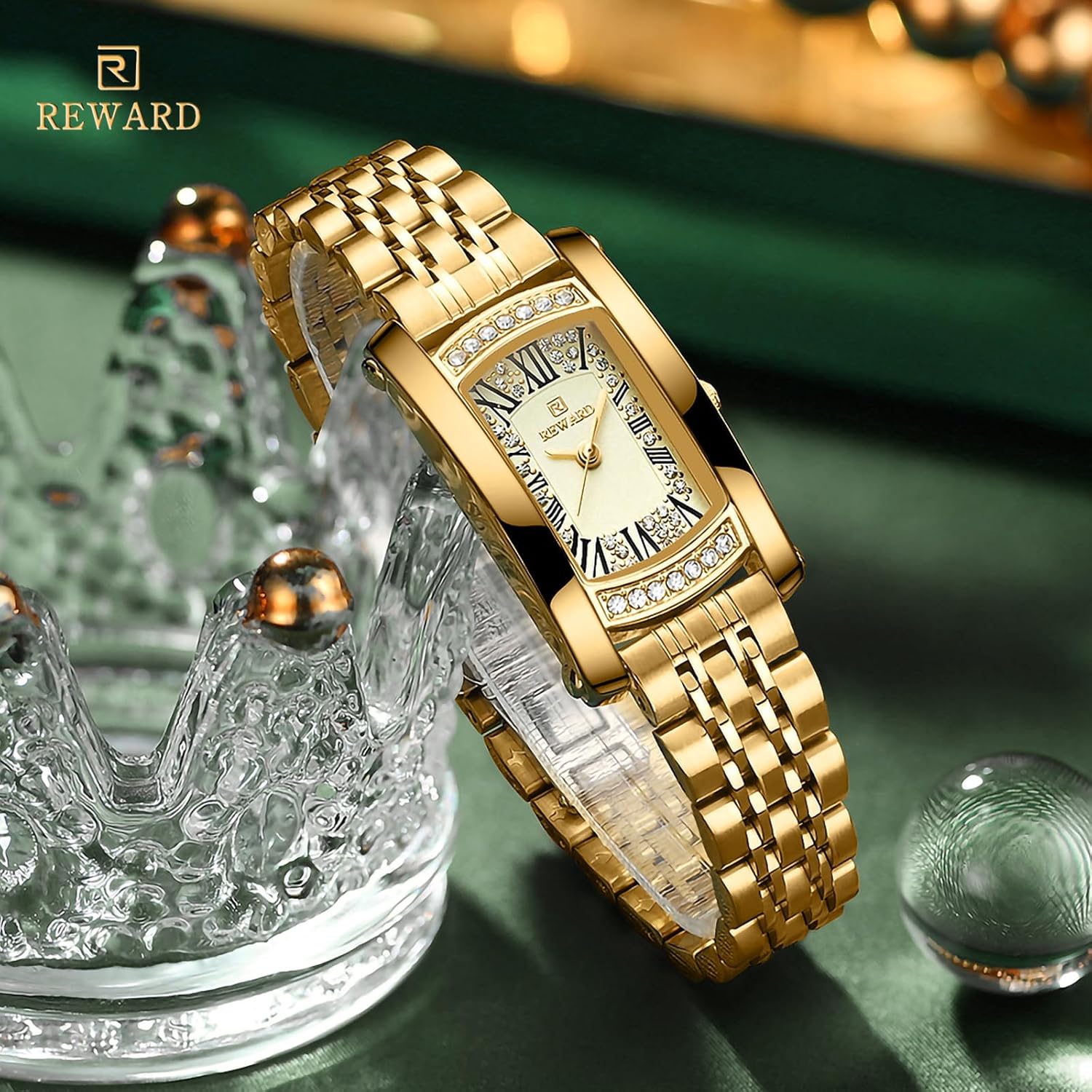 Watches Women with Date Silver Stainless Steel Luxury Ladies Watches with Small Writs Diamond for Women Waterproof Elegant Dress Quartz Analog Women's Wrist Watches Reloj de Mujer