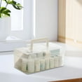 thumbnail image 6 of ACDANC Medicine Storage Box Portable Clear Plastic Storage Container Box with Handle Lock, 6 of 7