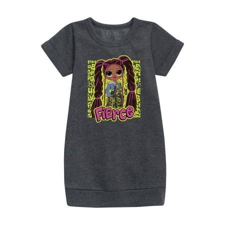 

LOL OMG! Fashion Dolls - Fierce Graffiti - Toddler & Youth Girls Fleece Dress