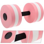 OULII adultes Dumbbells EVA Rose pour la formation fonctionnelle 1Set