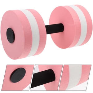 OULII adults Dumbbells EVA Pink for Functional Training 1Set