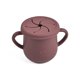 thumbnail image 1 of A prueba de derrames Reutilizable para bebés Soporte para bocadillos de mano Taza de silicona Comida para el hogar Almacenamiento de bocadillos Caja de jugo Entrenamiento Mini contenedor Rojo Yuarrent BA000340-04, 1 of 7