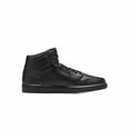thumbnail image 2 of [554724-093] Men's Jo r-dan 1 Mid Triple Black, 2 of 4