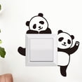 thumbnail image 2 of Adhesivos de pared de PVC con dibujos animados de panda para decoración Switch, 2 of 4