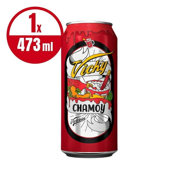 Cerveza oscura Victoria Vicky con chamoy y tamarindo 473 ml