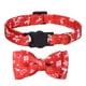thumbnail image 1 of Collar de perro navideño con pajarita, collares para perros pequeños, medianos y grandes, 1 of 5